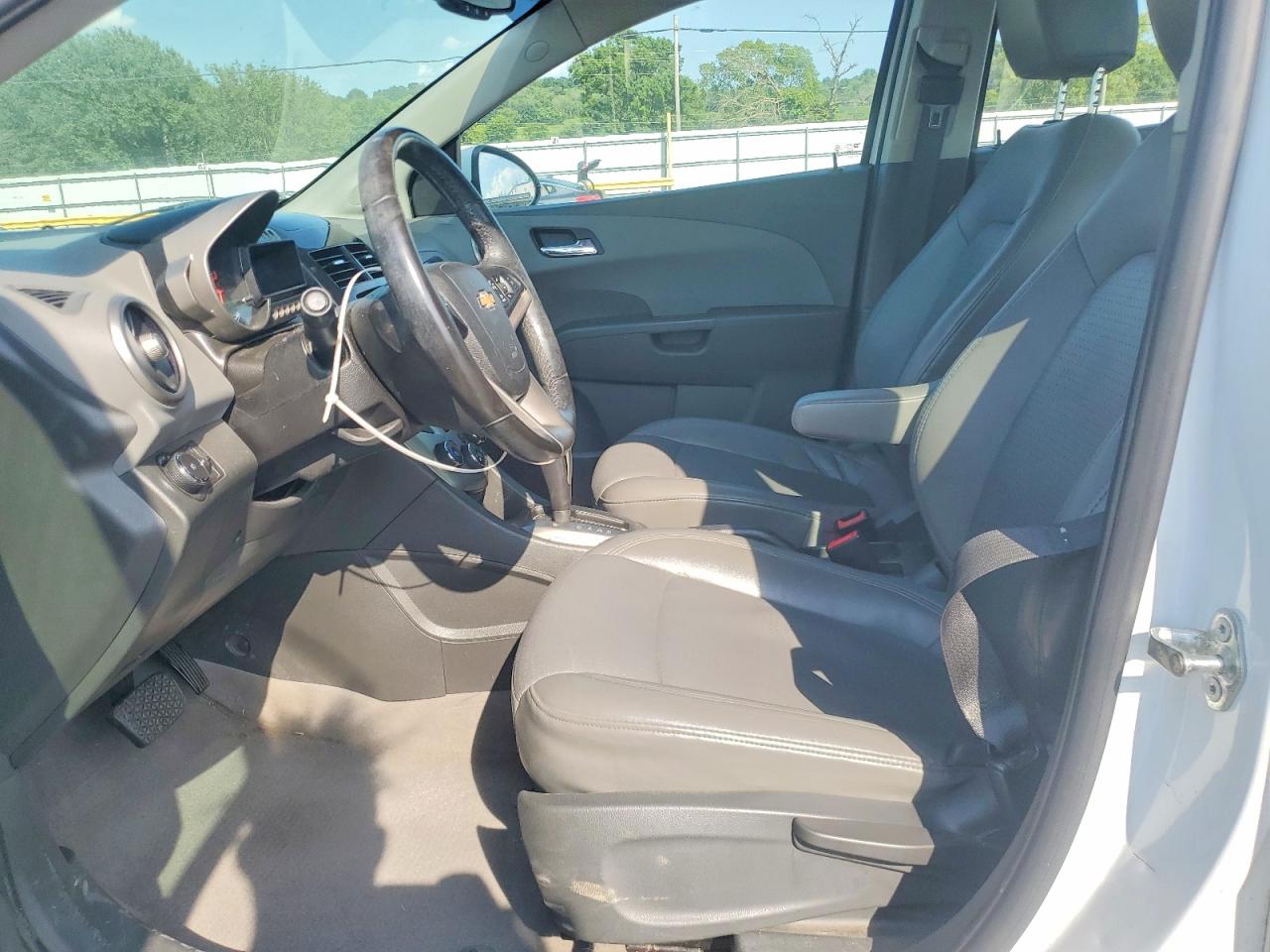 2015 Chevrolet Sonic Ltz White vin: 1G1JE5SB4F4100890