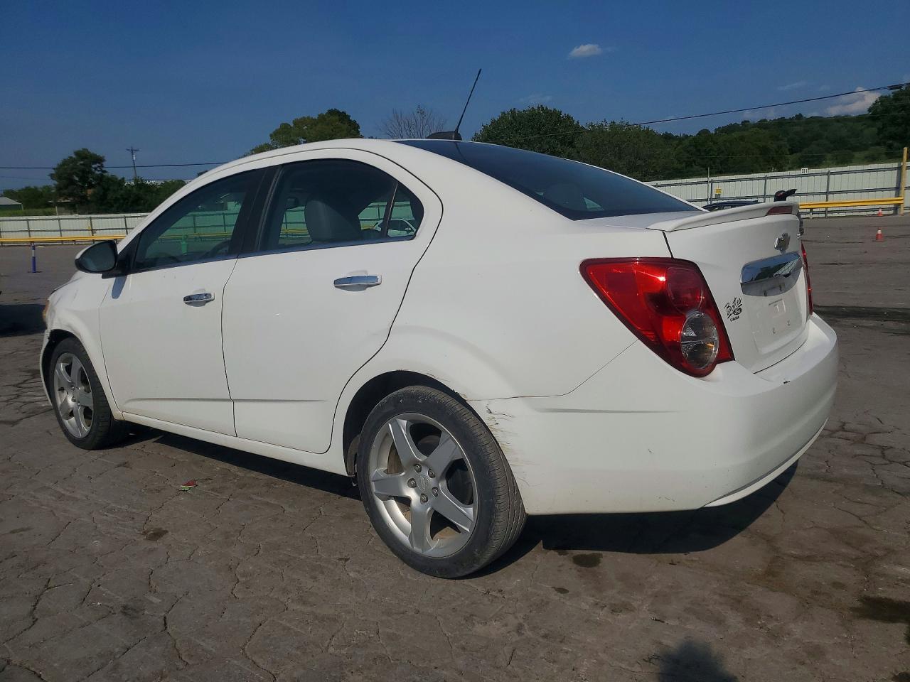 2015 Chevrolet Sonic Ltz White vin: 1G1JE5SB4F4100890