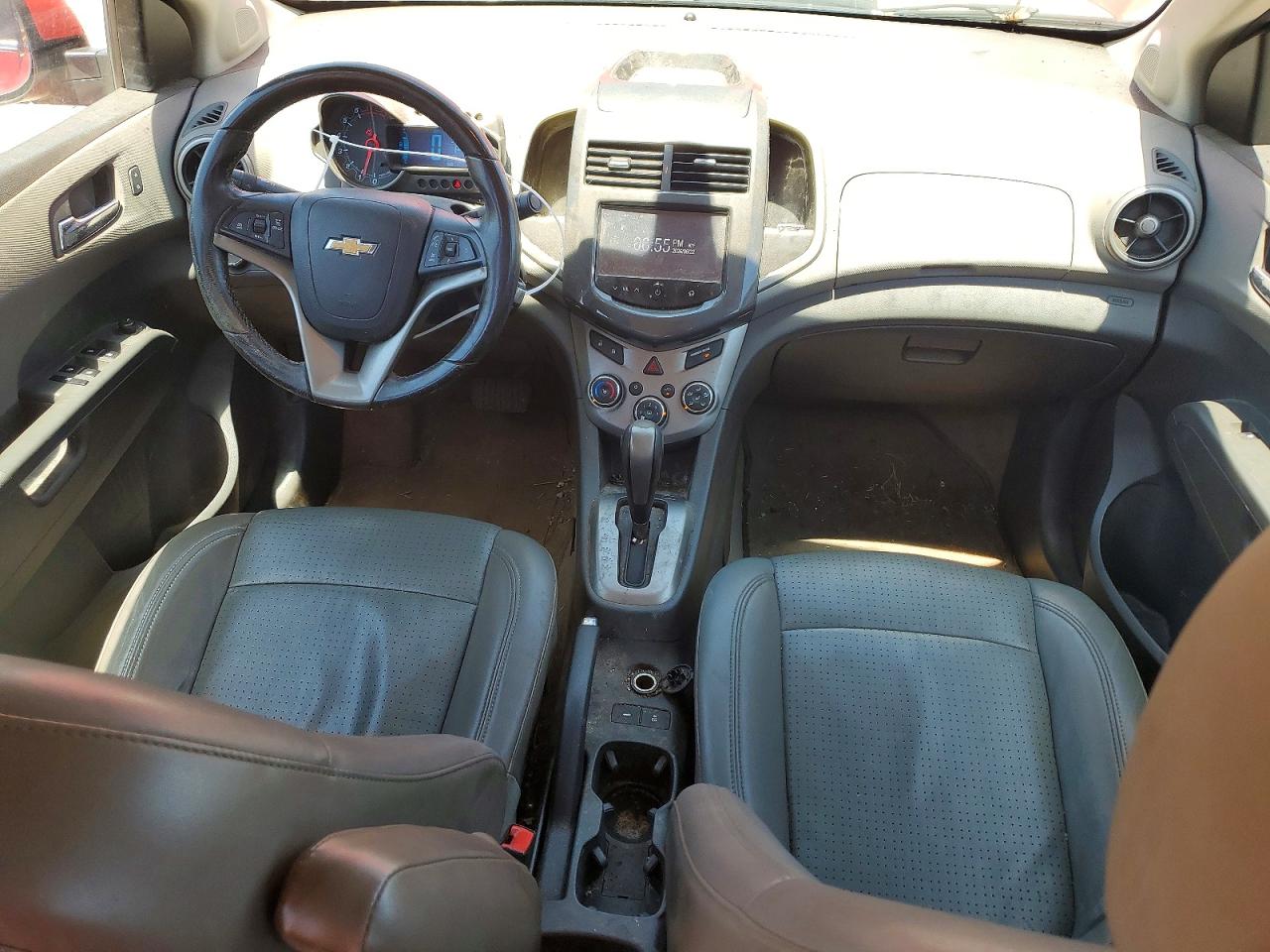 2015 Chevrolet Sonic Ltz Red vin: 1G1JE5SB4F4119701
