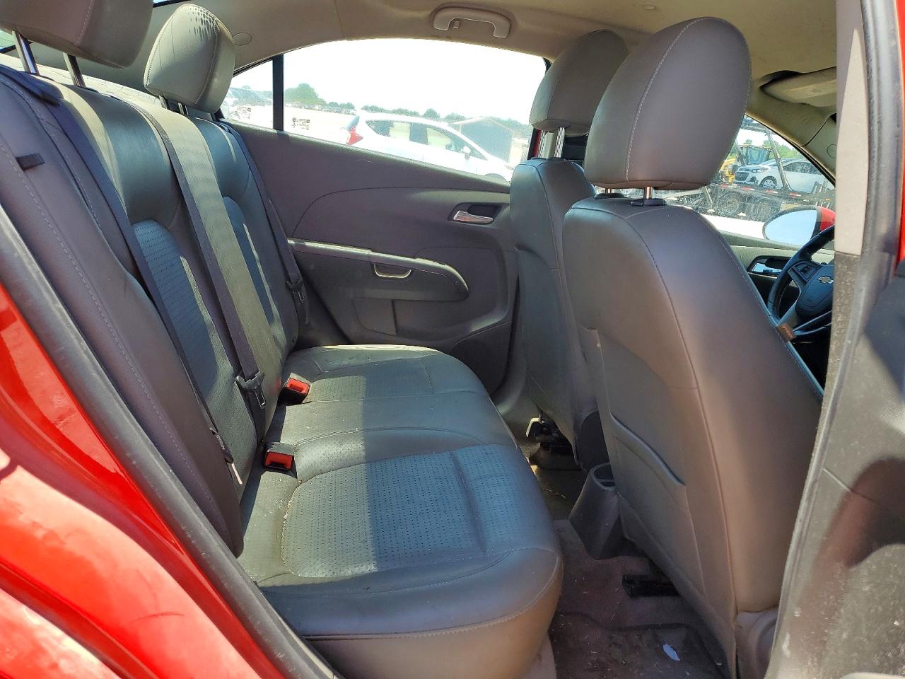 2015 Chevrolet Sonic Ltz Red vin: 1G1JE5SB4F4119701