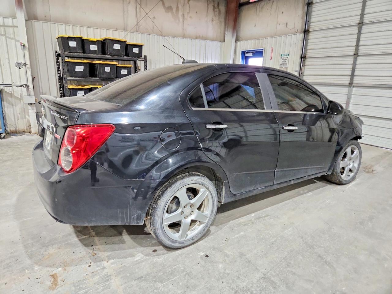 2015 Chevrolet Sonic Ltz Gray vin: 1G1JE5SB5F4107640