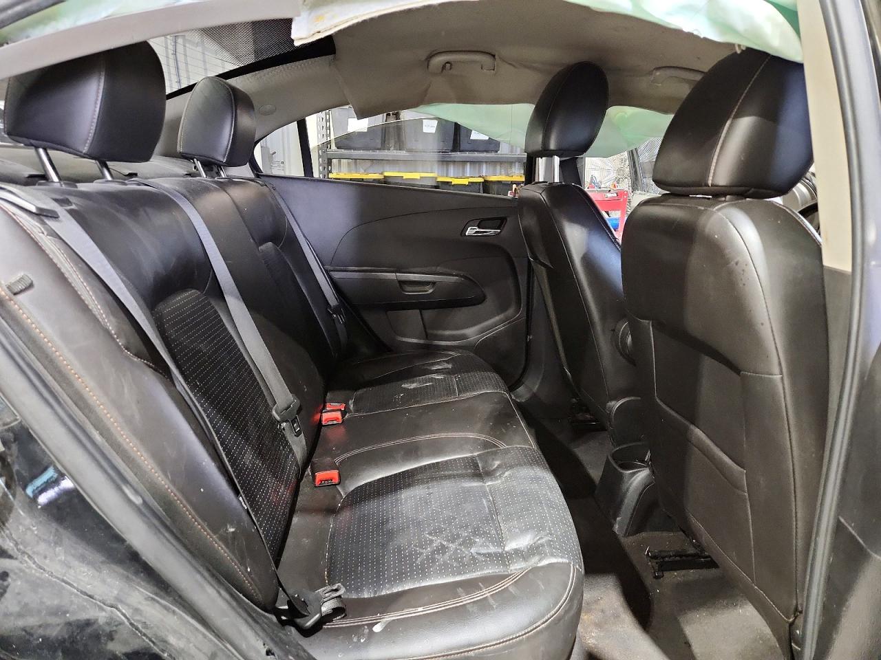 2015 Chevrolet Sonic Ltz Gray vin: 1G1JE5SB5F4107640