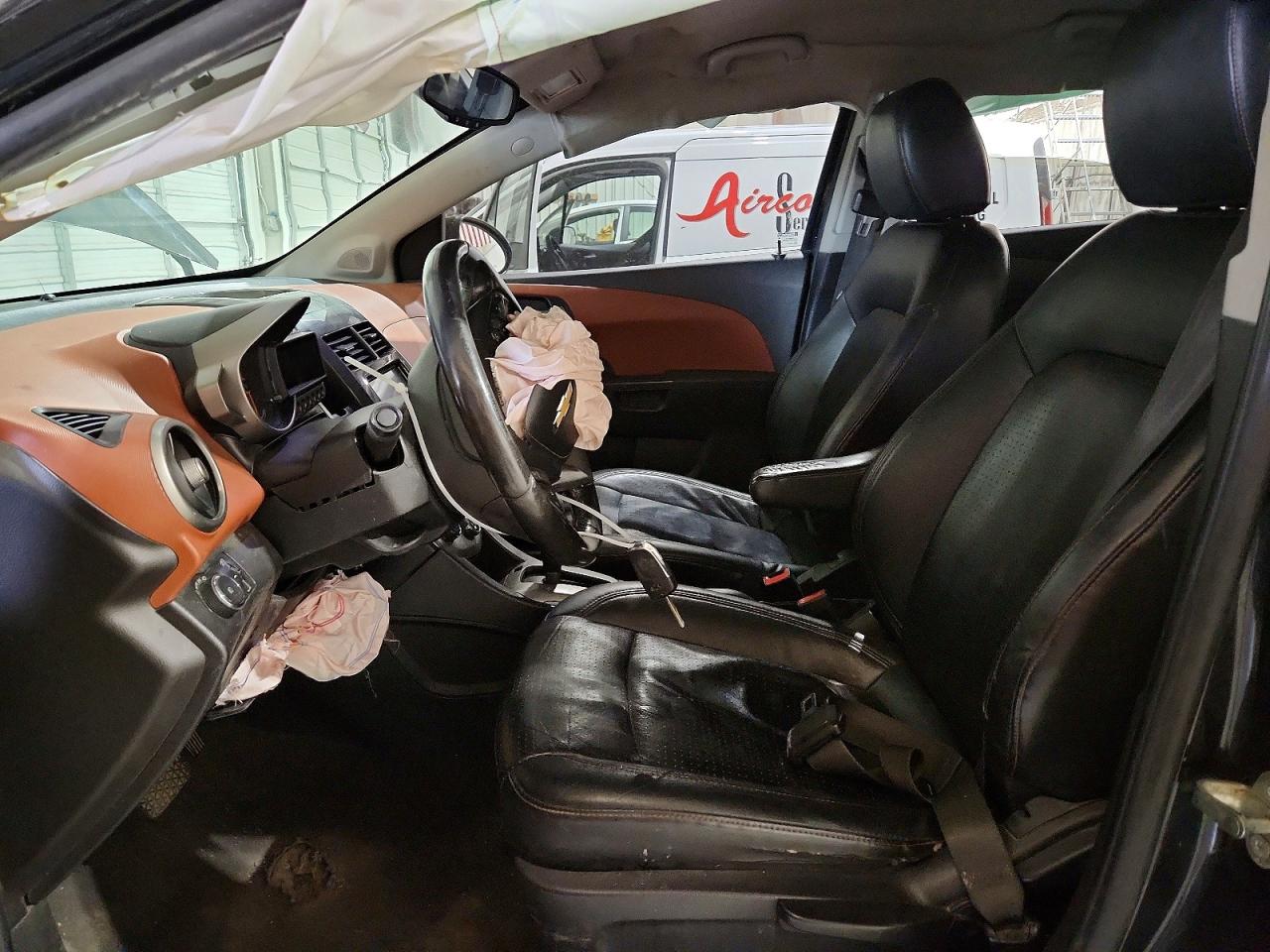 2015 Chevrolet Sonic Ltz Gray vin: 1G1JE5SB5F4107640