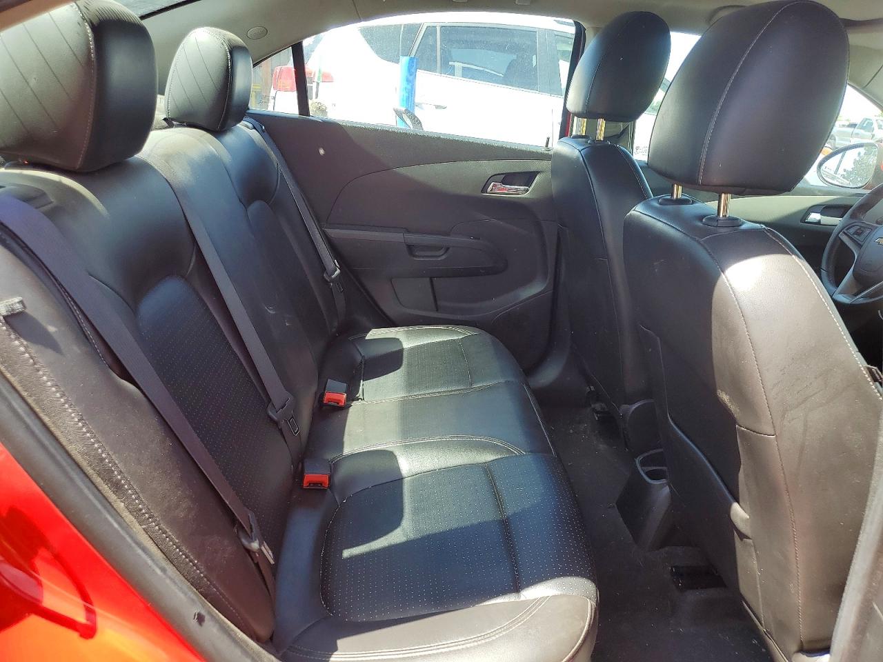 2015 Chevrolet Sonic Ltz Red vin: 1G1JE5SB5F4107900