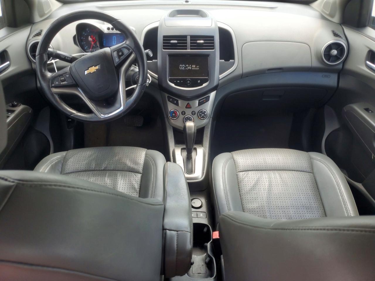 2013 Chevrolet Sonic Ltz White vin: 1G1JE5SB6D4186345