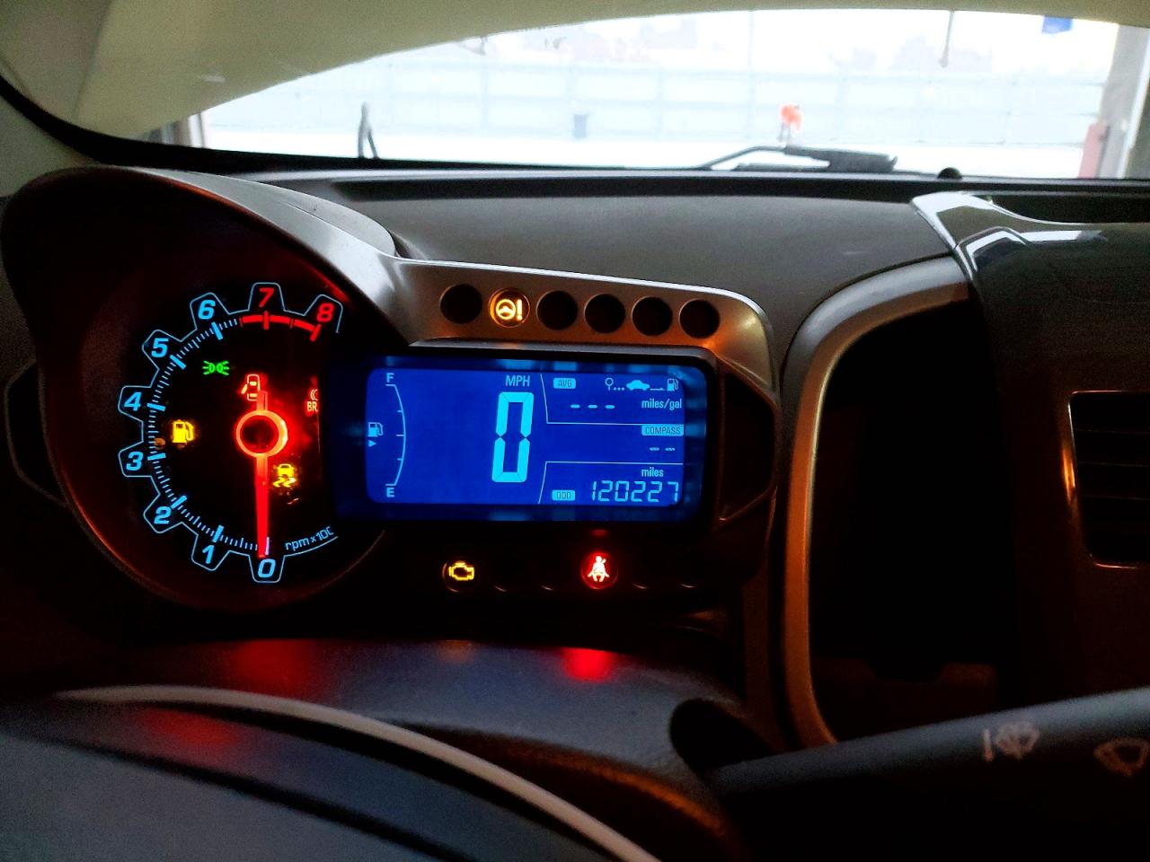 2015 Chevrolet Sonic Ltz Белый vin: 1G1JE5SB7F4204743