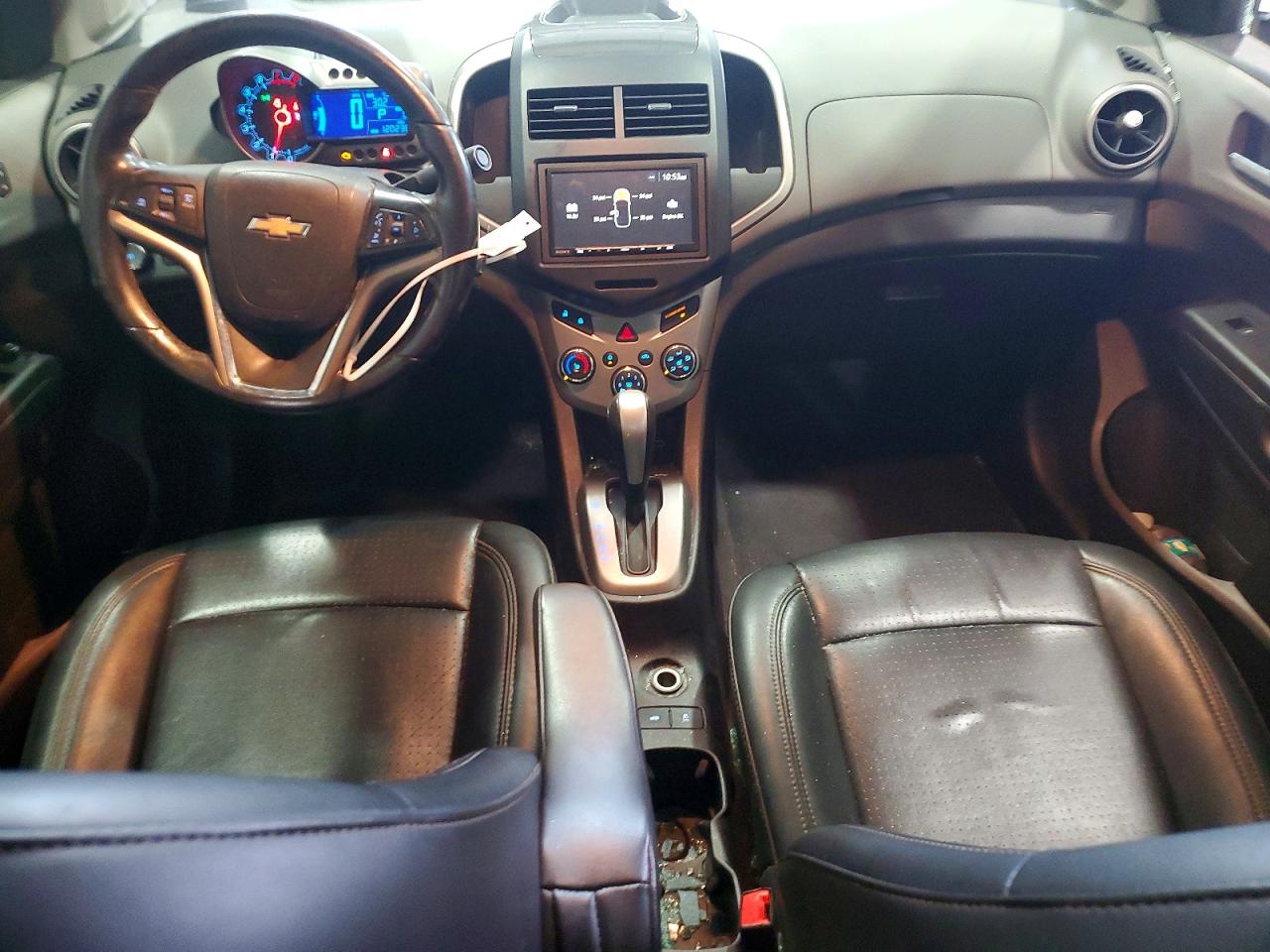 2014 Chevrolet Sonic Ltz Black vin: 1G1JE5SBXE4189461