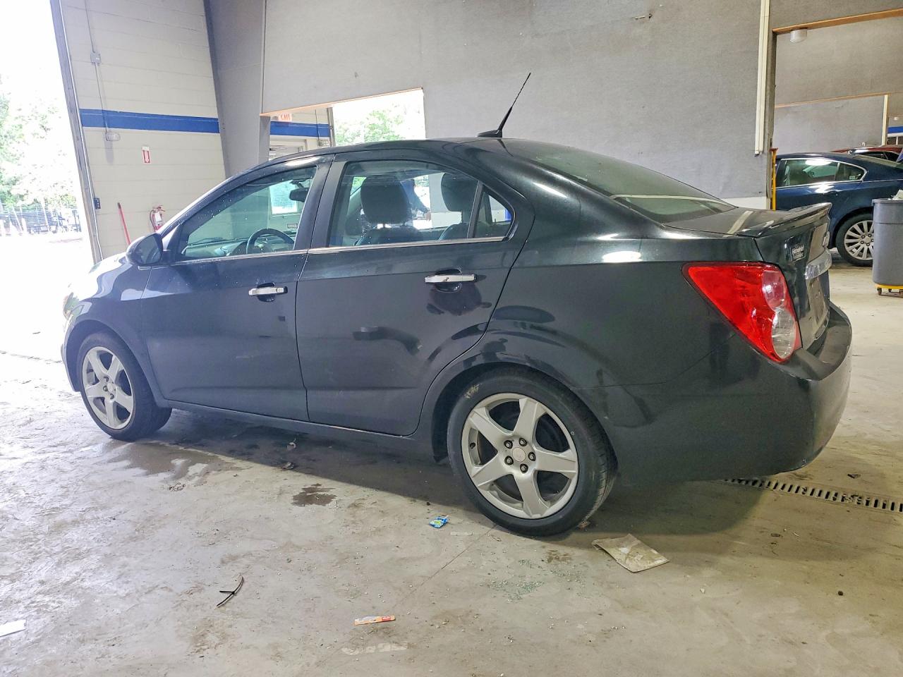 2014 Chevrolet Sonic Ltz Black vin: 1G1JE5SBXE4189461