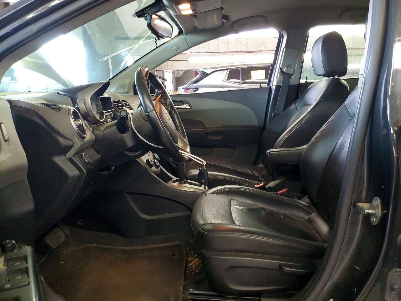 2015 Chevrolet Sonic Ltz Gray vin: 1G1JE5SBXF4197223