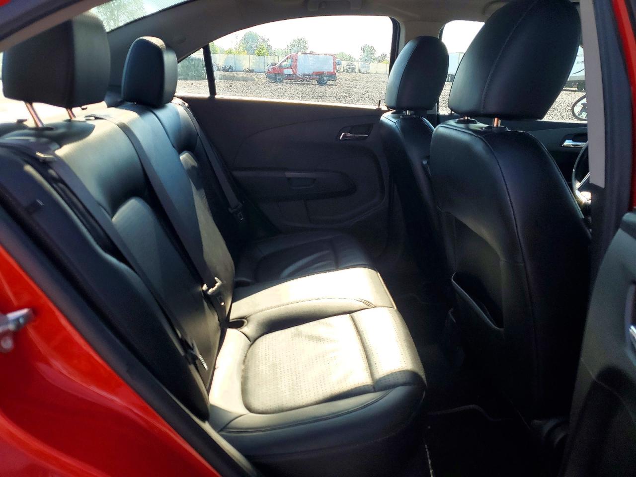 2012 Chevrolet Sonic Ltz Red vin: 1G1JE5SH1C4215270