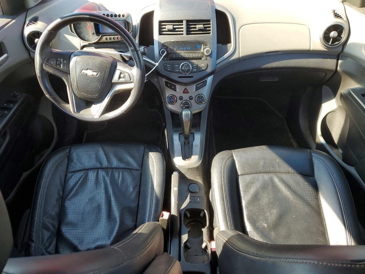 2012 Chevrolet Sonic Ltz Red vin: 1G1JE5SH1C4215270
