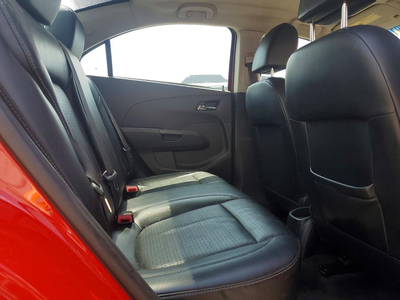 2012 Chevrolet Sonic Ltz Red vin: 1G1JE5SH2C4164703