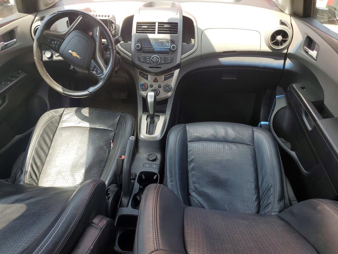 2012 Chevrolet Sonic Ltz Red vin: 1G1JE5SH2C4164703