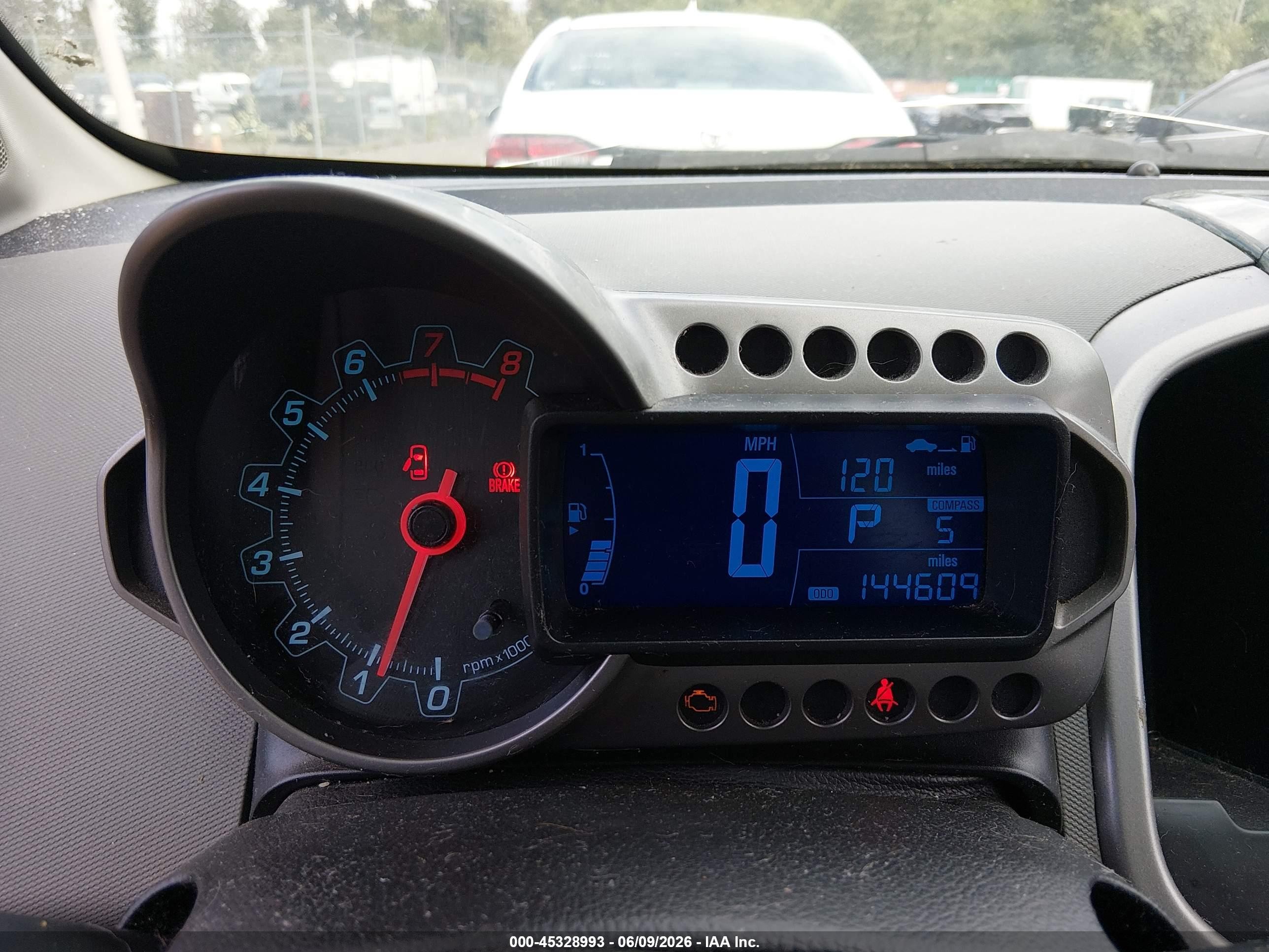 2014 Chevrolet Sonic Ltz Auto Silver vin: 1G1JE5SH3E4118929
