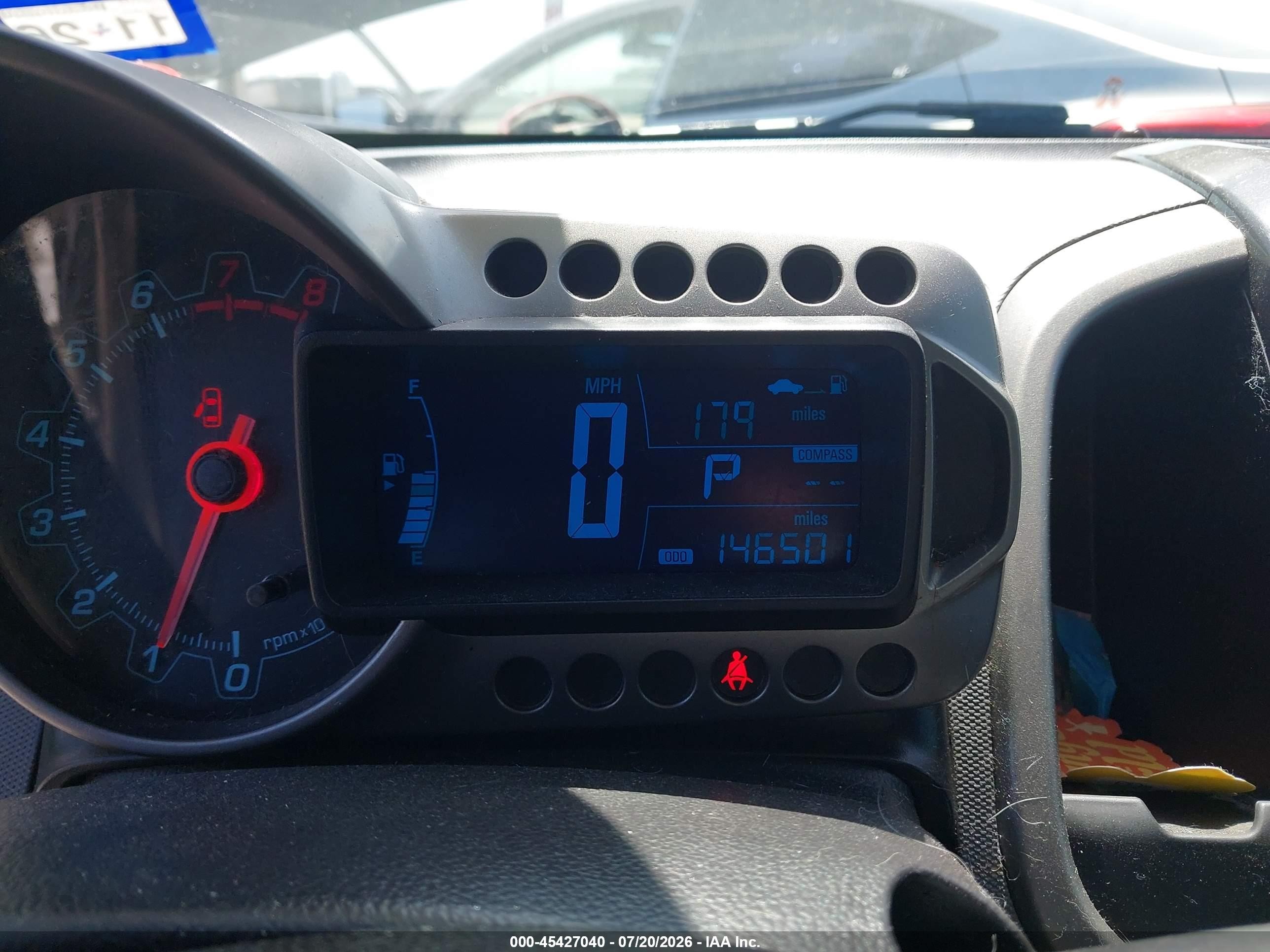 2014 Chevrolet Sonic Ltz Auto Black vin: 1G1JE5SH6E4184584
