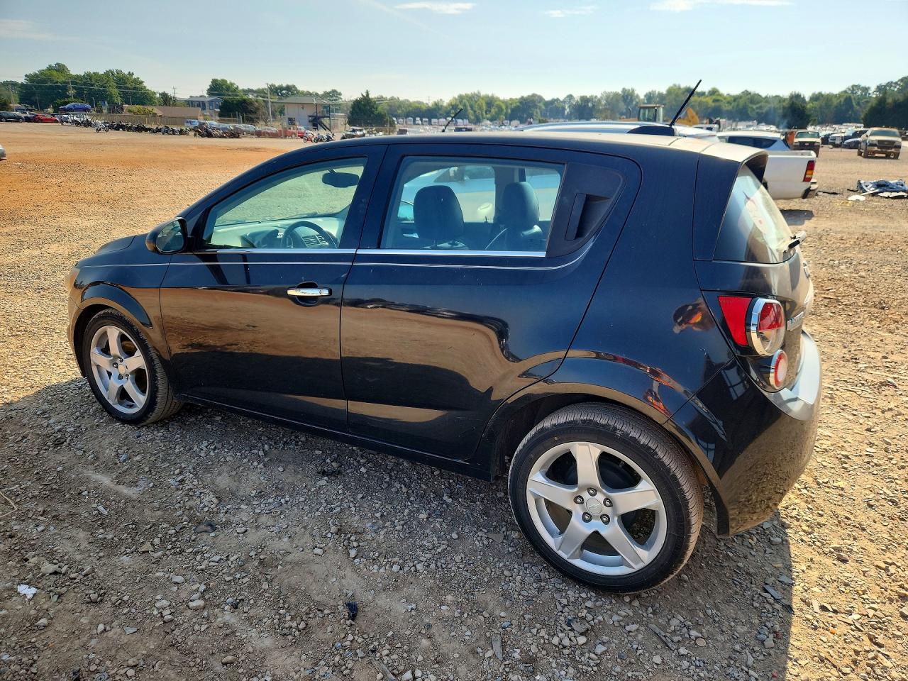 2015 Chevrolet Sonic Ltz Black vin: 1G1JE6SB0F4103288