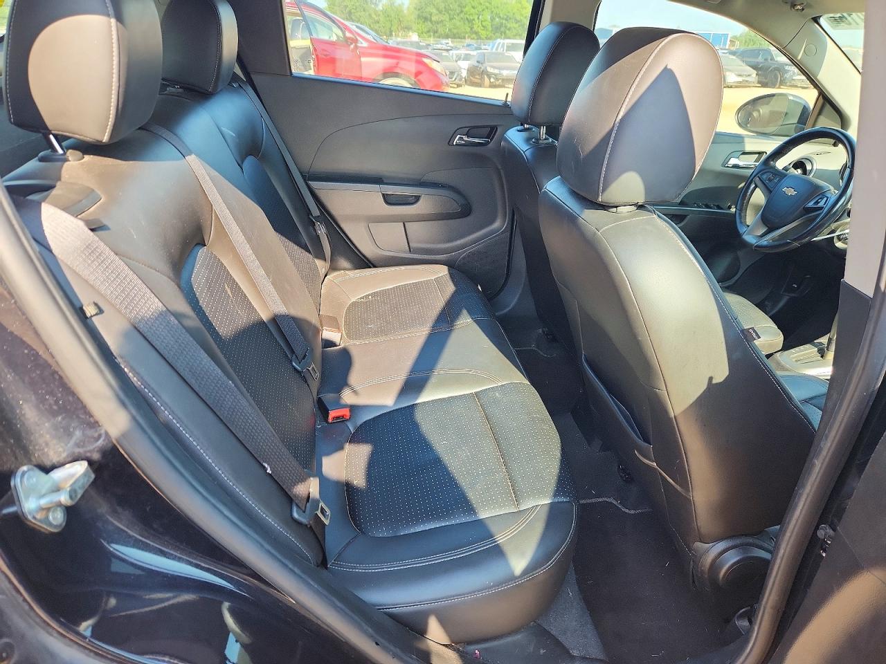 2015 Chevrolet Sonic Ltz Black vin: 1G1JE6SB0F4103288