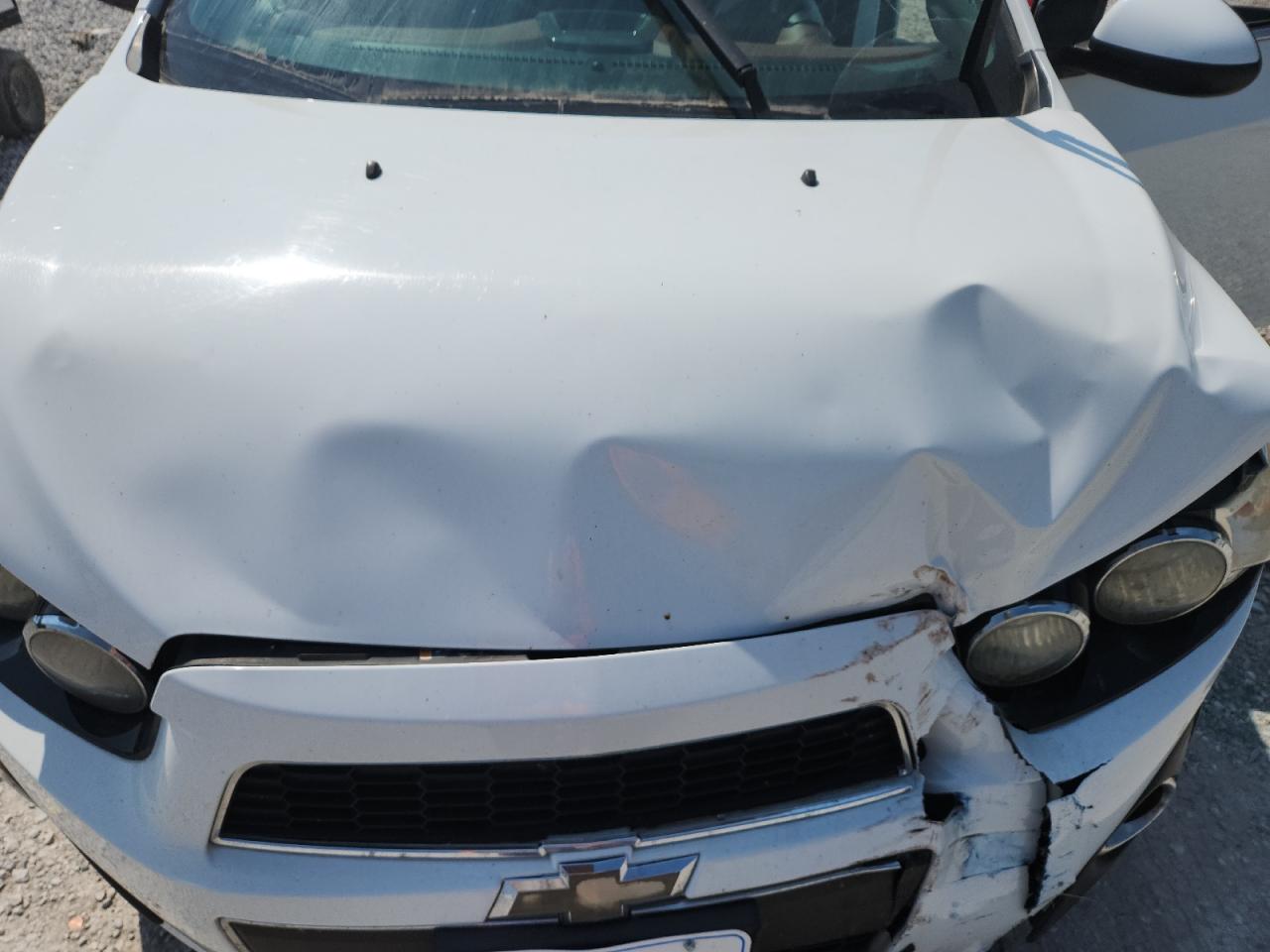 2015 Chevrolet Sonic Ltz White vin: 1G1JE6SB0F4122696