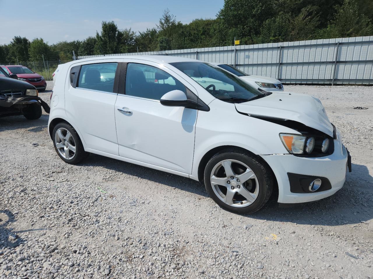 2015 Chevrolet Sonic Ltz White vin: 1G1JE6SB0F4122696