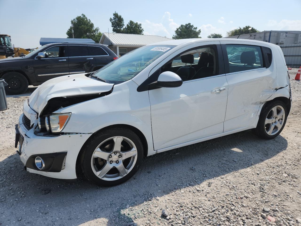 2015 Chevrolet Sonic Ltz White vin: 1G1JE6SB0F4122696