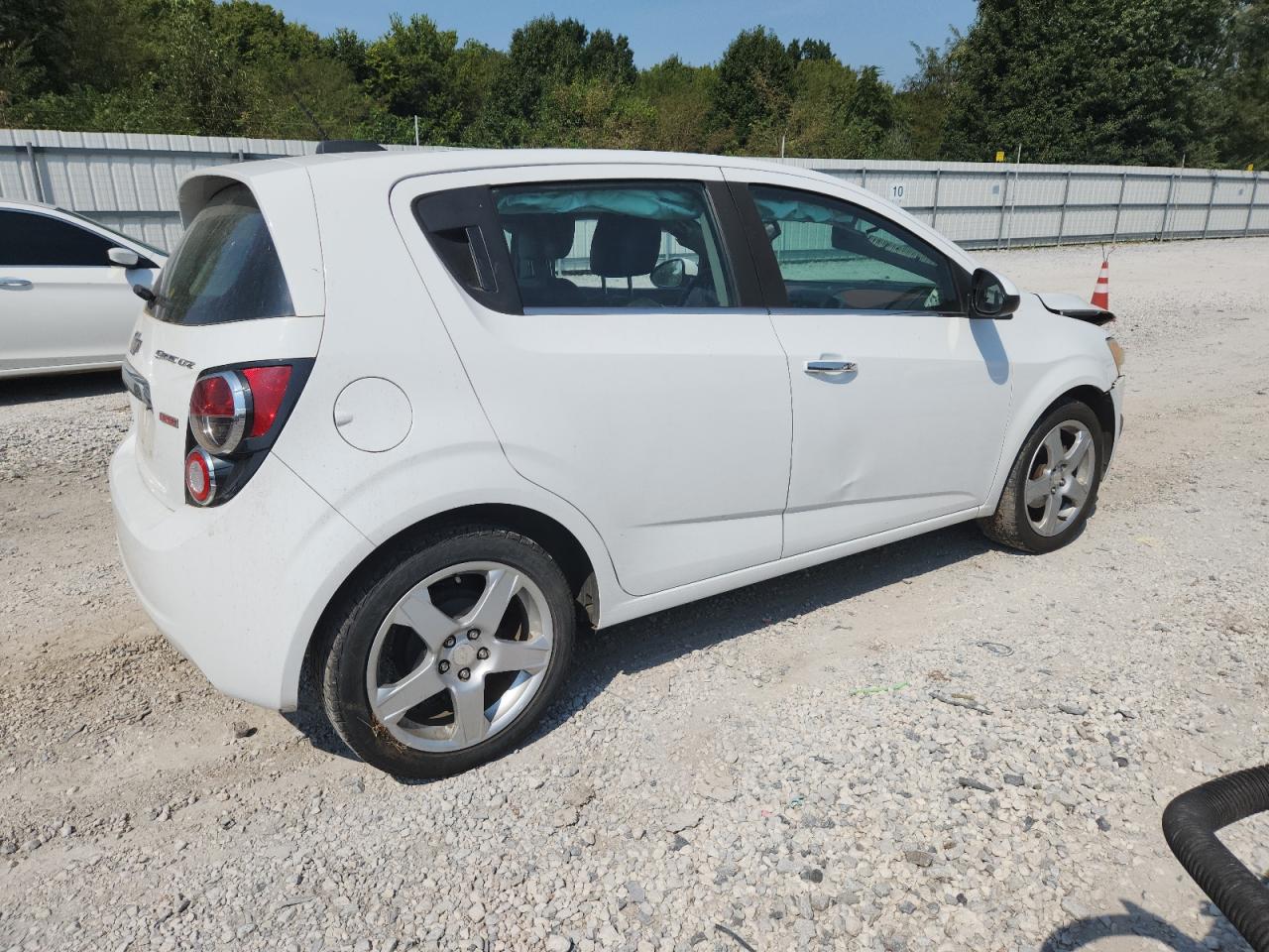 2015 Chevrolet Sonic Ltz White vin: 1G1JE6SB0F4122696