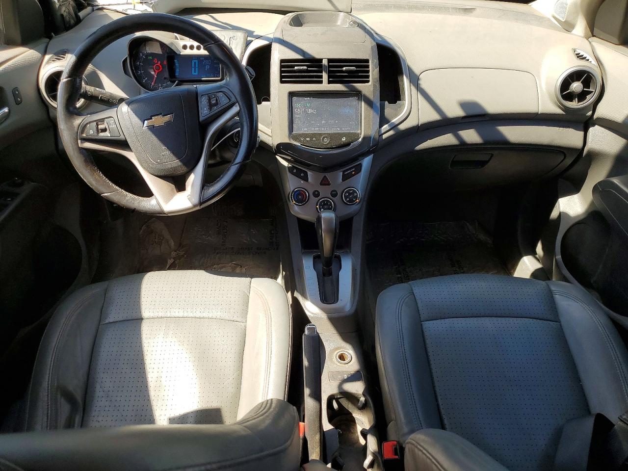 2015 Chevrolet Sonic Ltz Gray vin: 1G1JE6SB1F4140351