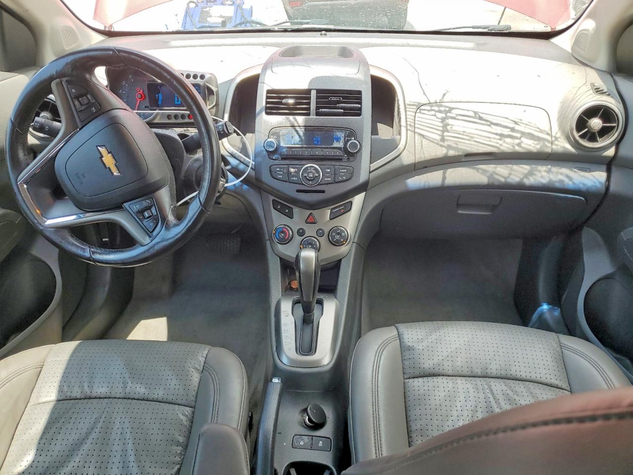 2012 Chevrolet Sonic Ltz Red vin: 1G1JE6SB3C4183441