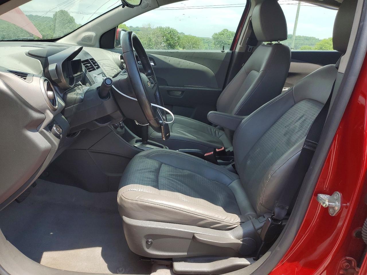 2012 Chevrolet Sonic Ltz Red vin: 1G1JE6SB3C4183441