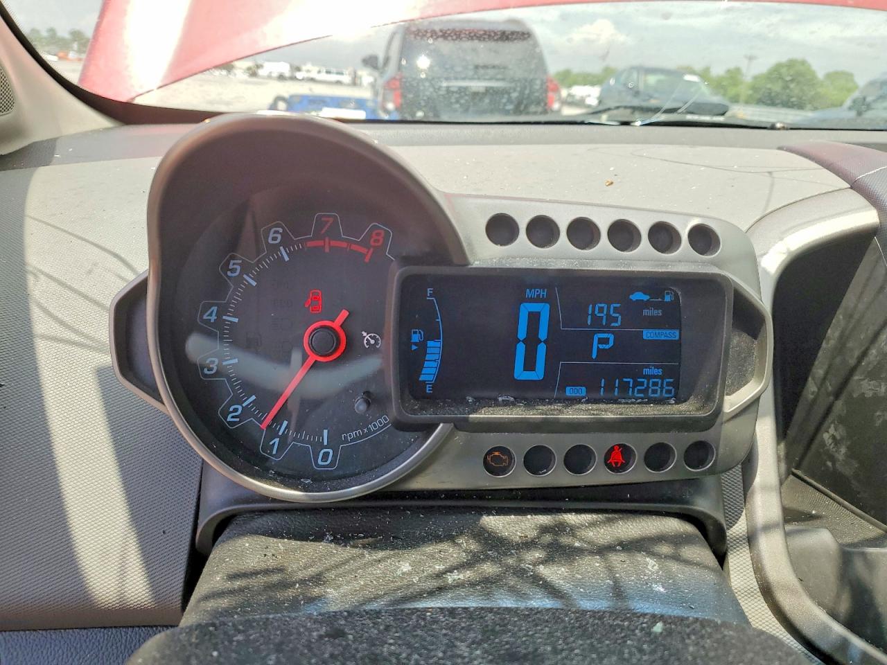 2012 Chevrolet Sonic Ltz Red vin: 1G1JE6SB3C4183441
