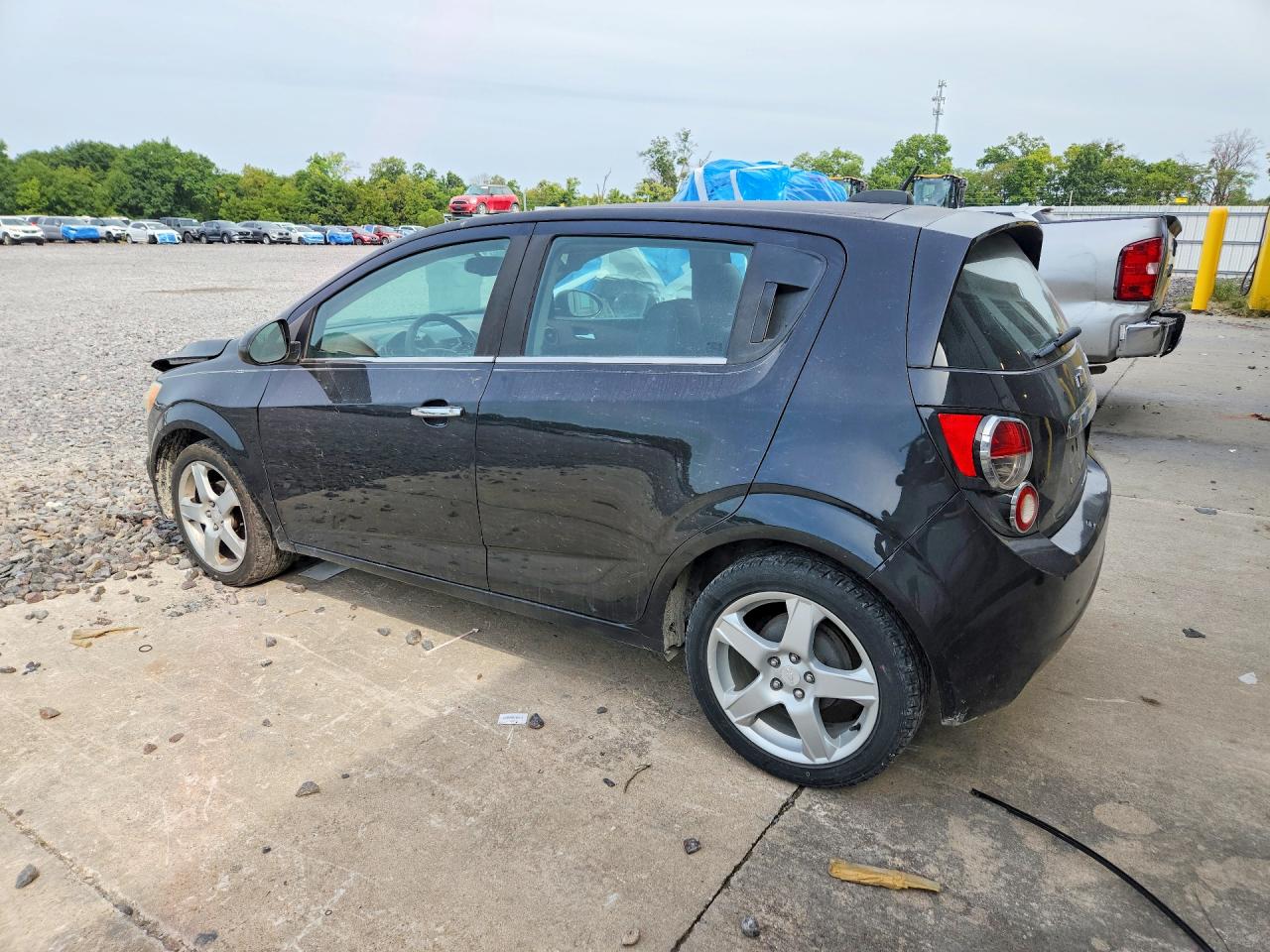 2015 Chevrolet Sonic Ltz Black vin: 1G1JE6SB3F4105844