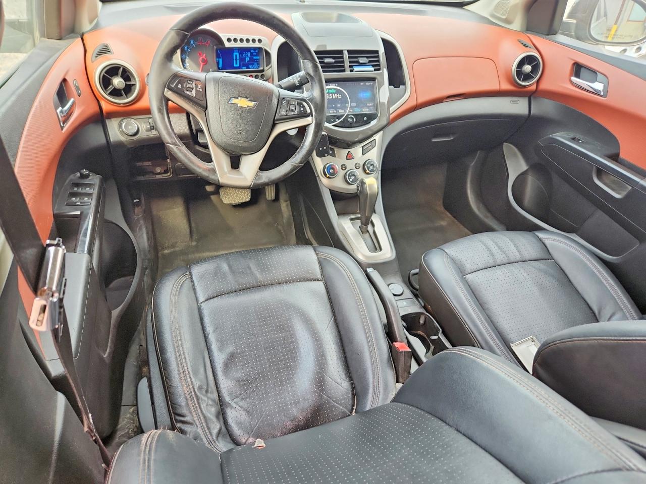 2015 Chevrolet Sonic Ltz Black vin: 1G1JE6SB3F4105844