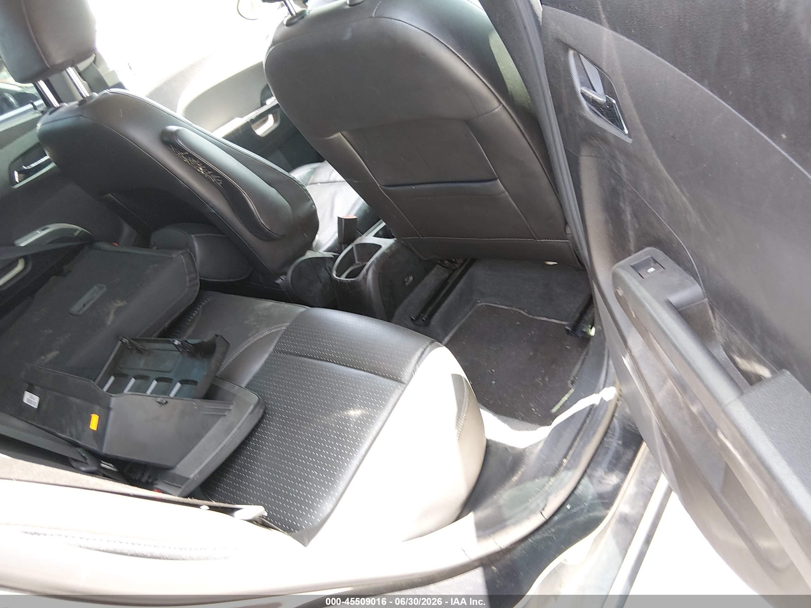 2015 Chevrolet Sonic Ltz Auto Gray vin: 1G1JE6SB3F4199496