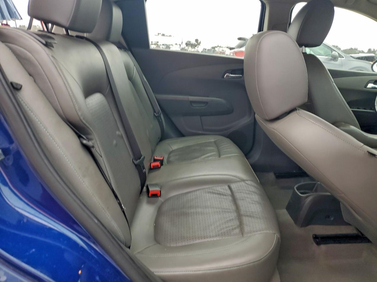 2014 Chevrolet Sonic Ltz Blue vin: 1G1JE6SB4E4112235