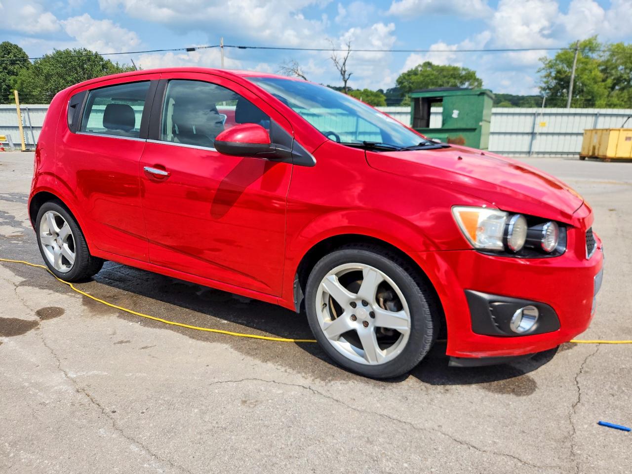 2015 Chevrolet Sonic Ltz Red vin: 1G1JE6SB4F4121793