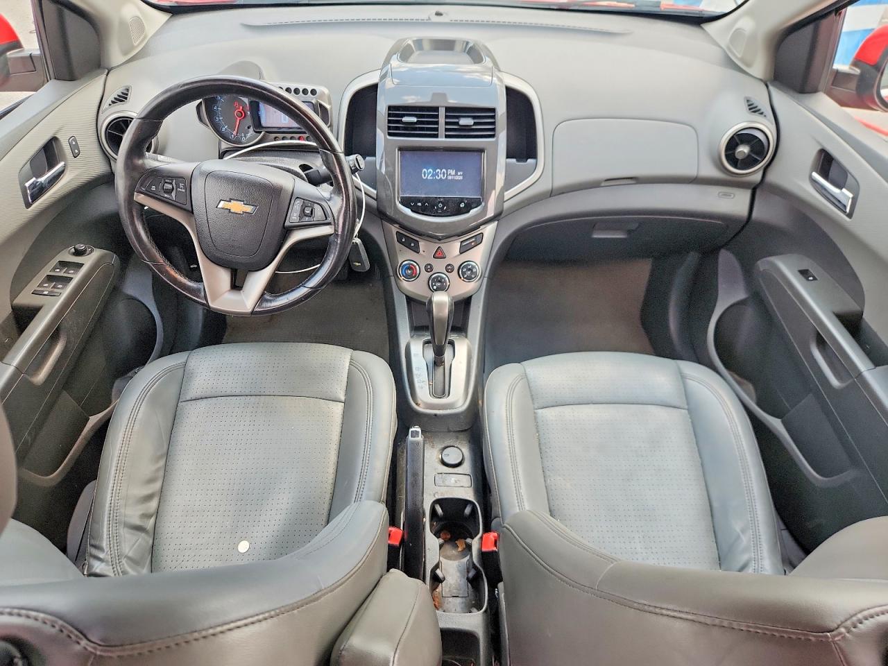 2015 Chevrolet Sonic Ltz Red vin: 1G1JE6SB4F4121793