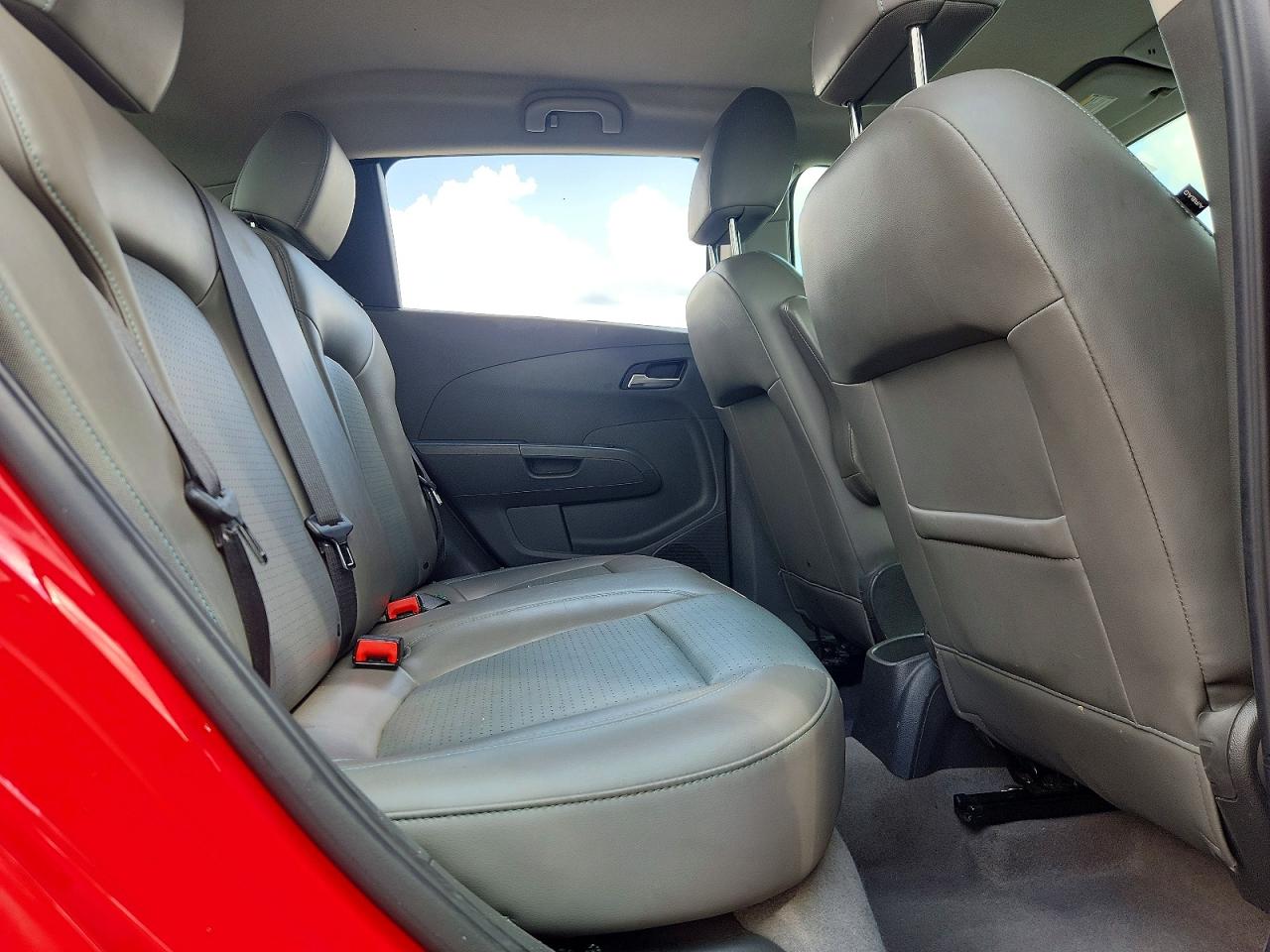 2015 Chevrolet Sonic Ltz Red vin: 1G1JE6SB4F4121793
