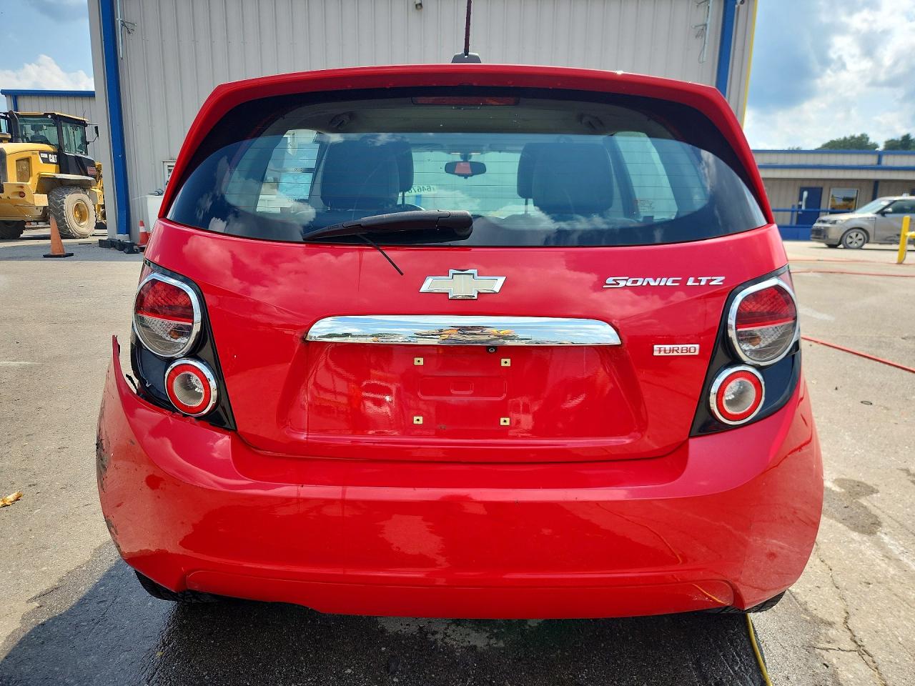 2015 Chevrolet Sonic Ltz Red vin: 1G1JE6SB4F4121793