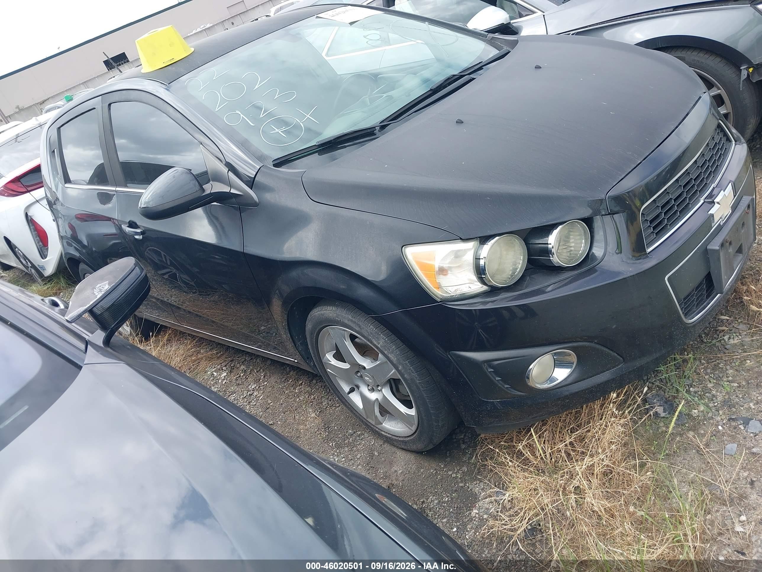2015 Chevrolet Sonic Ltz Auto Gray vin: 1G1JE6SB9F4118114
