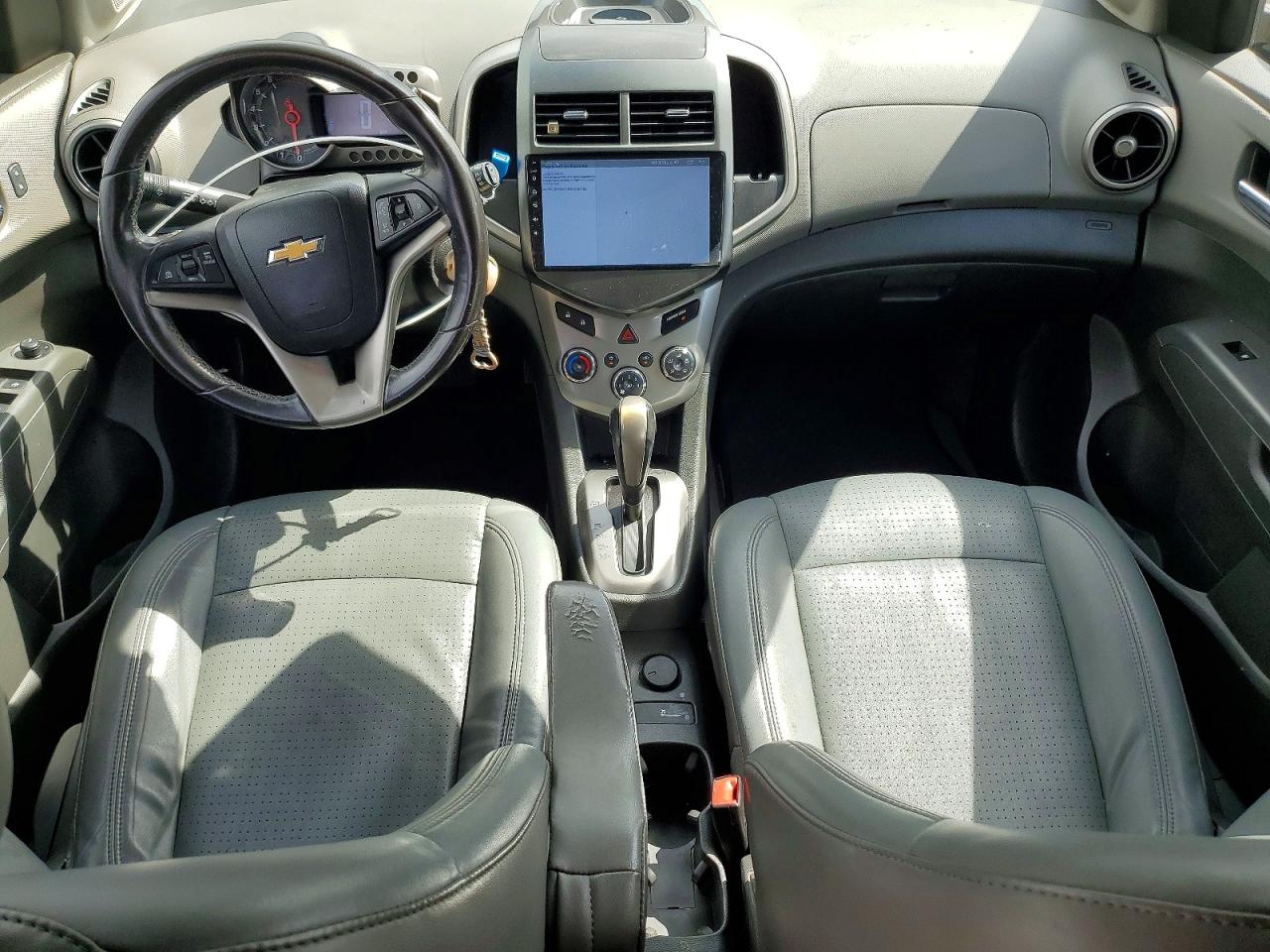 2015 Chevrolet Sonic Ltz Black vin: 1G1JE6SB9F4120333