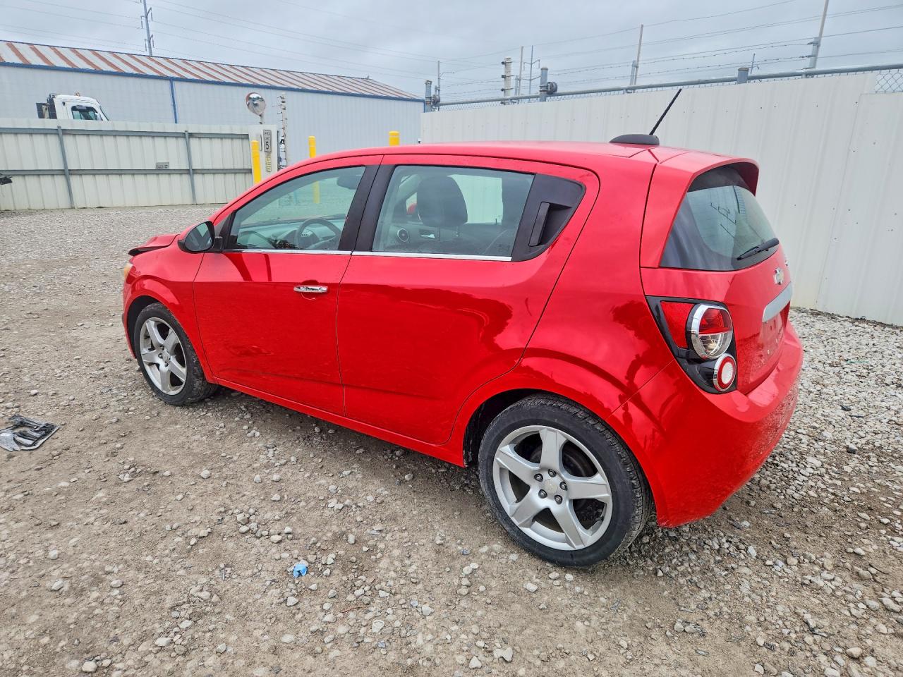 2015 Chevrolet Sonic Ltz Red vin: 1G1JE6SBXF4210705