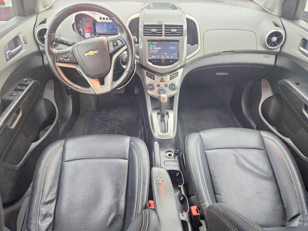 2015 Chevrolet Sonic Ltz Red vin: 1G1JE6SBXF4210705