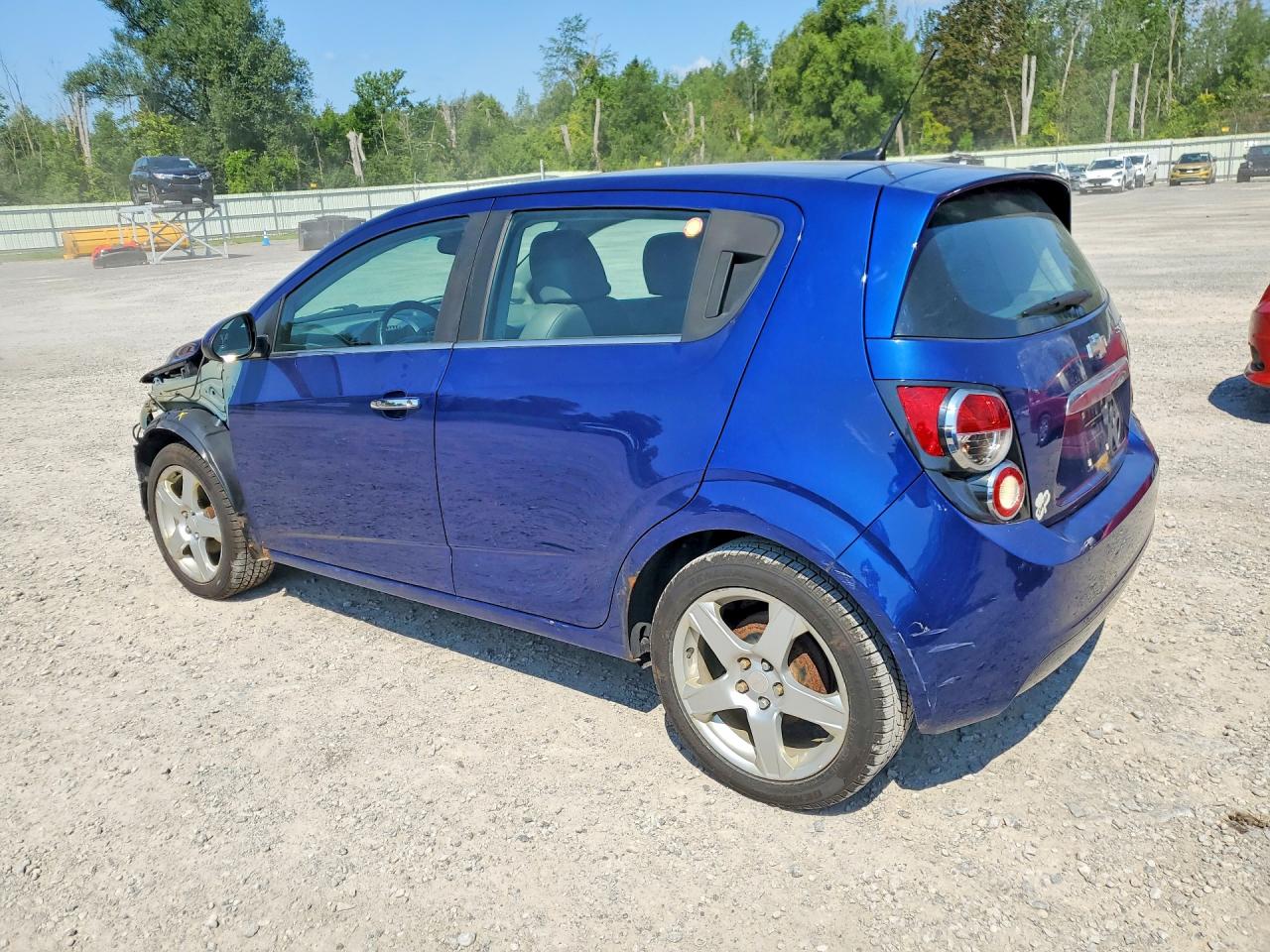 2013 Chevrolet Sonic Ltz Blue vin: 1G1JE6SG3D4162103