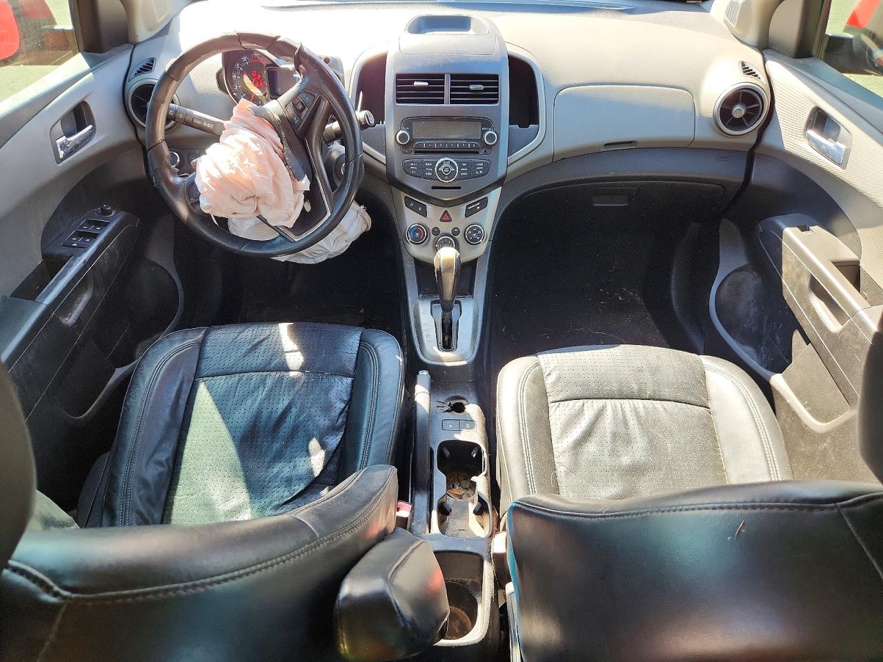 2012 Chevrolet Sonic Ltz Red vin: 1G1JE6SH0C4188827
