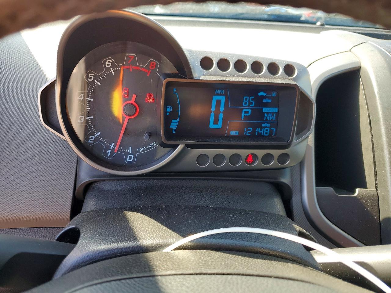 2012 Chevrolet Sonic Ltz White vin: 1G1JE6SH6C4103277