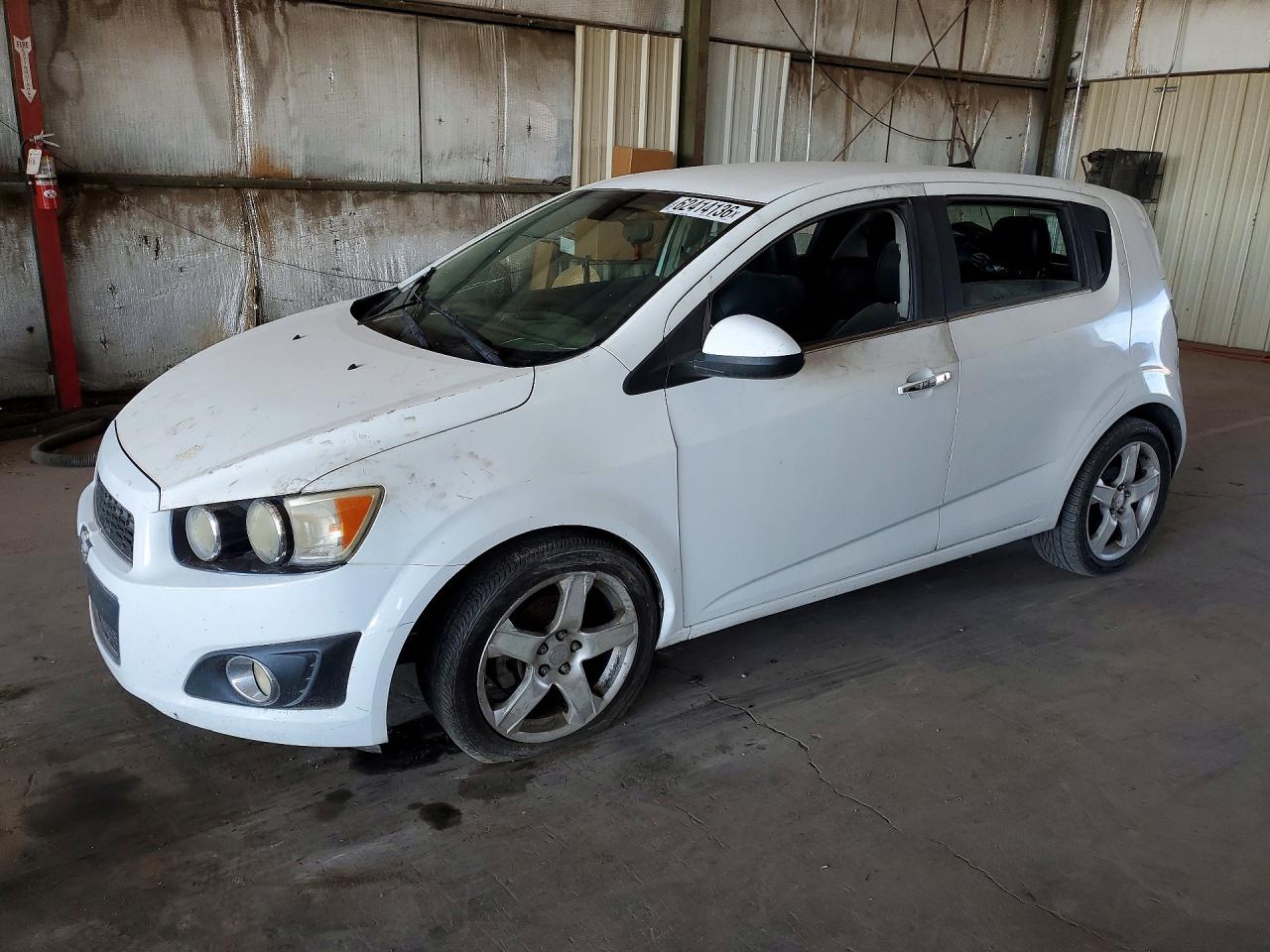 2012 Chevrolet Sonic Ltz Белый vin: 1G1JE6SH8C4202523
