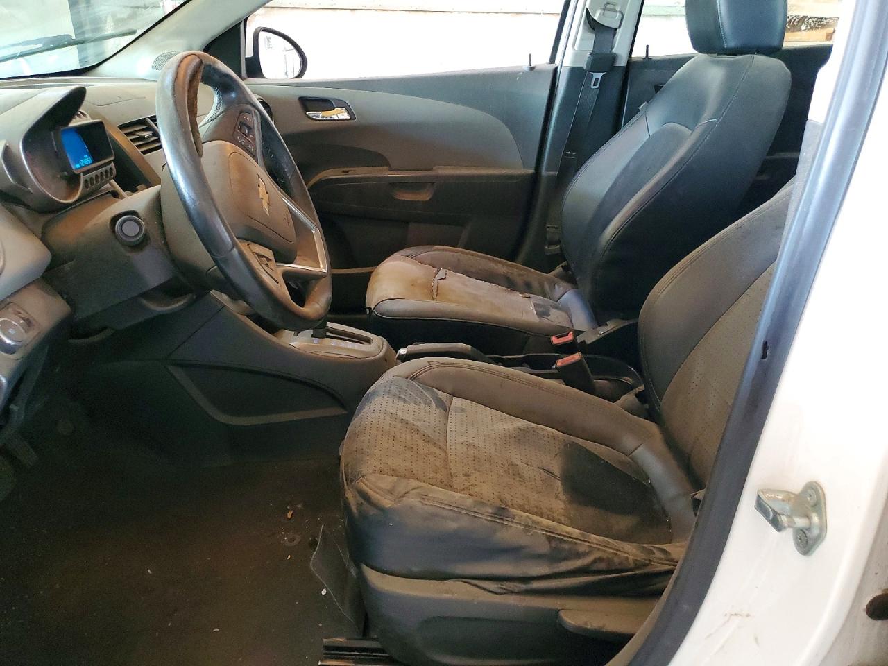 2012 Chevrolet Sonic Ltz Белый vin: 1G1JE6SH8C4202523