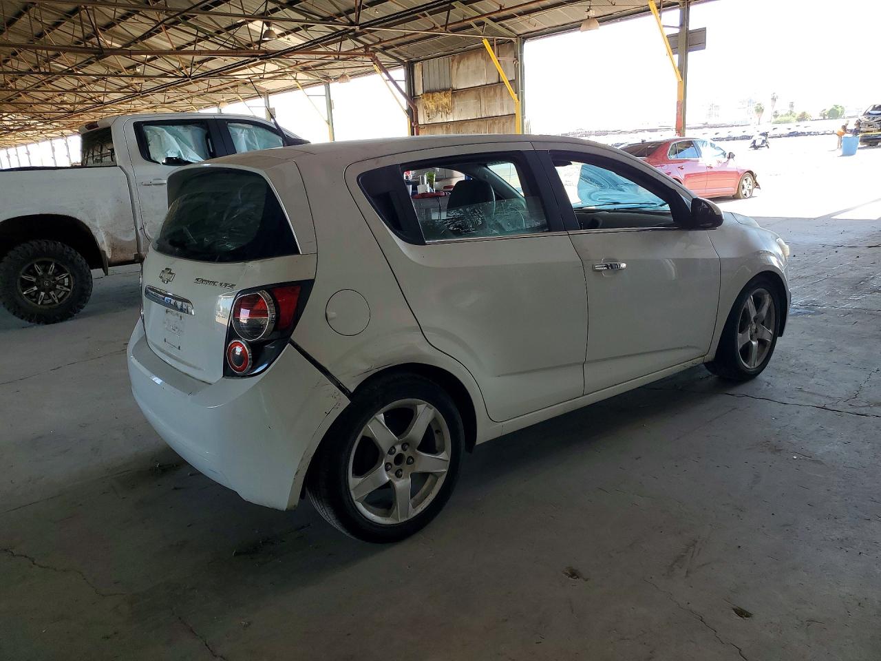 2012 Chevrolet Sonic Ltz Белый vin: 1G1JE6SH8C4202523