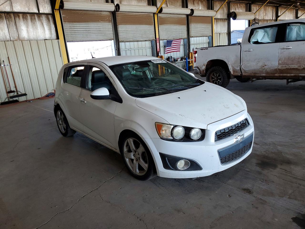 2012 Chevrolet Sonic Ltz Белый vin: 1G1JE6SH8C4202523