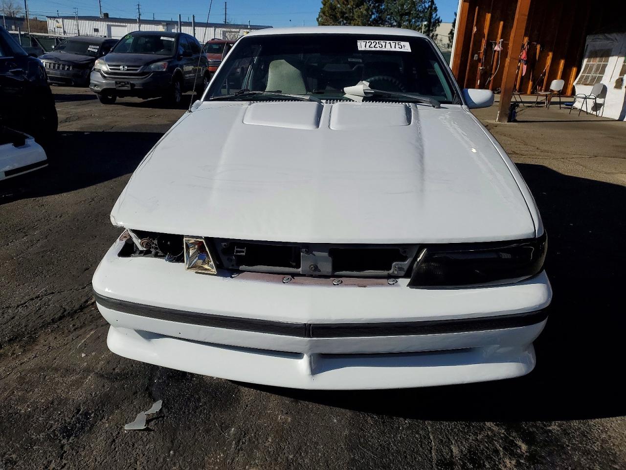 1989 Chevrolet Cavalier Z24 White vin: 1G1JF11W1K7183097