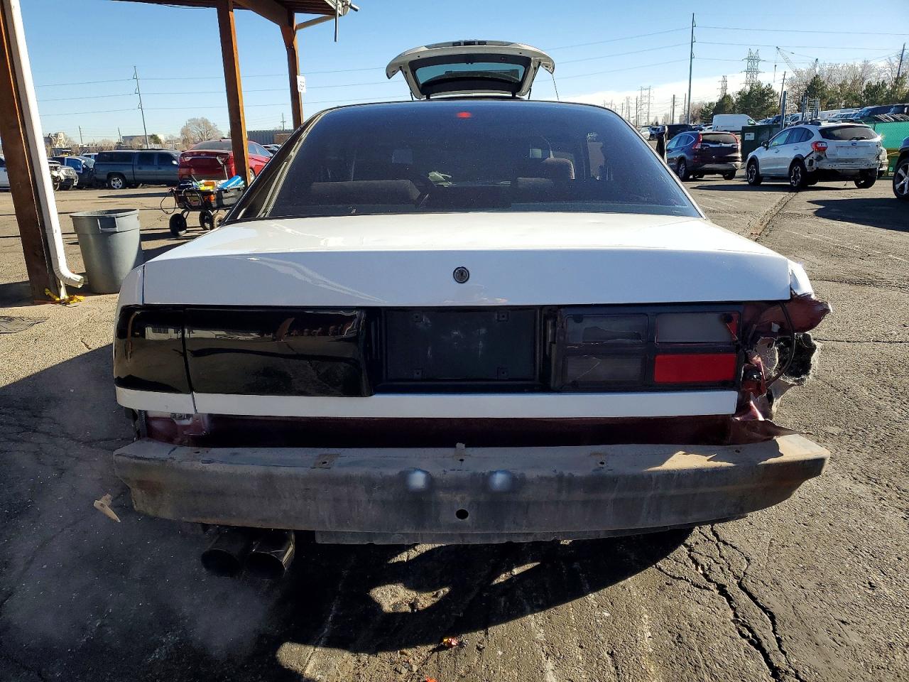 1989 Chevrolet Cavalier Z24 White vin: 1G1JF11W1K7183097